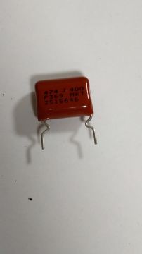 470nF 400V DC Damla Tip Kondansatör BA:15mm