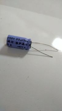 33uF 50V ELEKT.Tip BA:5mm