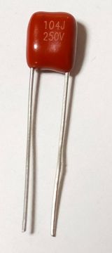 100nF 250V DC Damla Tip Kondansatör