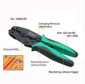 6PK-301N TERMİNAL SIKIŞTIRMA PENSESİ