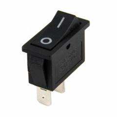 TEKLİ DAR IŞIKSIZ ANAHTAR (ON)-OFF 2P YAYLI