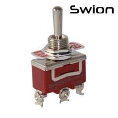 TOGGLE SWITCH BÜYÜK BOY ON-OFF-ON 3P VİDALI SWION 15A
