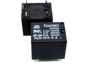 12V 5A HJR-3FF-S-Z  TEK KONTAK KÜP RÖLE