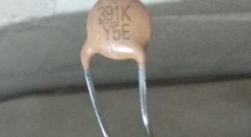 390pF 63V Mercimek Kondansatör BA:5mm