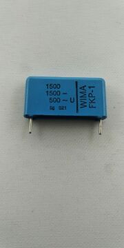 1.5nF 1500V DC Polyester Kondansatör BA:22mm