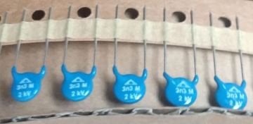 3.3nF 2KV DC Seramik Kondansatör BA:8mm