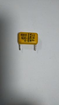 6.8nF 630 VDC Polyester Kondansatör BA:10mm