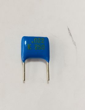 22nF 250V DC Damla Tip Kondansatör BA:8mm