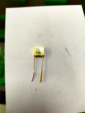 39nF 100V DC MKM Kondansatör BA:5mm