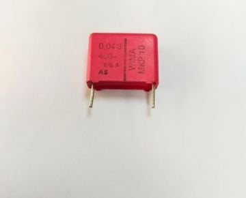 43nF400V DC Polyester Kondansatör BA:15mm