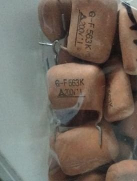 56nF 200V DC Damla Tip Kondansatör BA:15mm