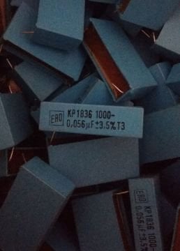 56nF 1KV Polyester Kondansatör BA:38mm