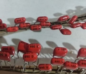 68nF 100V DC Damla Tip Kondansatör BA:5mm