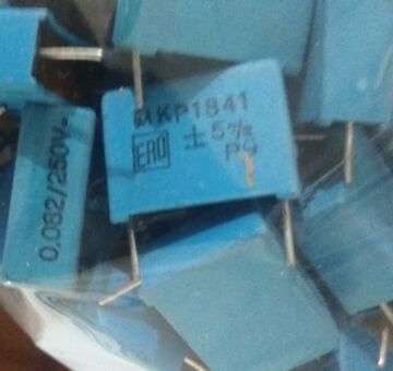 82nF 250V DC Polyester Kondansatör BA:15mm