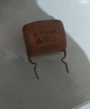 100nF 200V DC Damla Tip Kondansatör BA:15mm