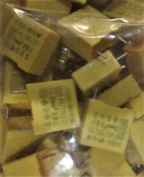 100nF 305V AC Polyester Kondansatör BA:10mm