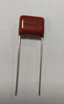 100nF 400V DC Damla Tip Kondansatör BA:10mm