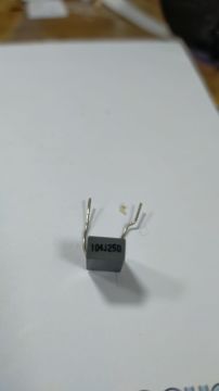 100nF 250V DC MKM Kondansatör BA:5mm