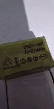 330nF 250V AC Polyester Kondansatör BA:28mm